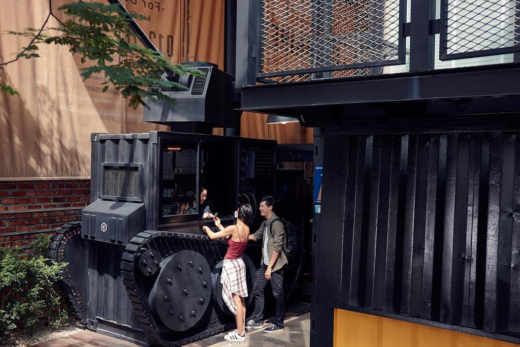 Container Hotel Kuala Lumpur Buitenkant foto