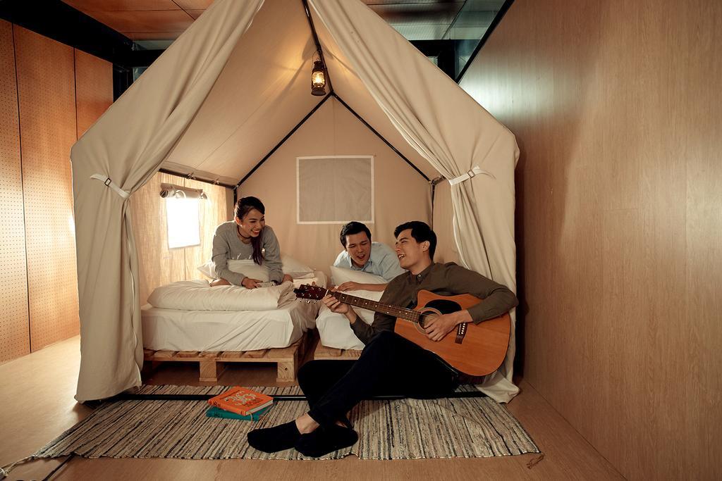 Container Hotel Kuala Lumpur Buitenkant foto