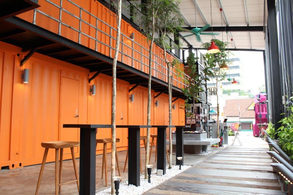 Container Hotel Kuala Lumpur Buitenkant foto