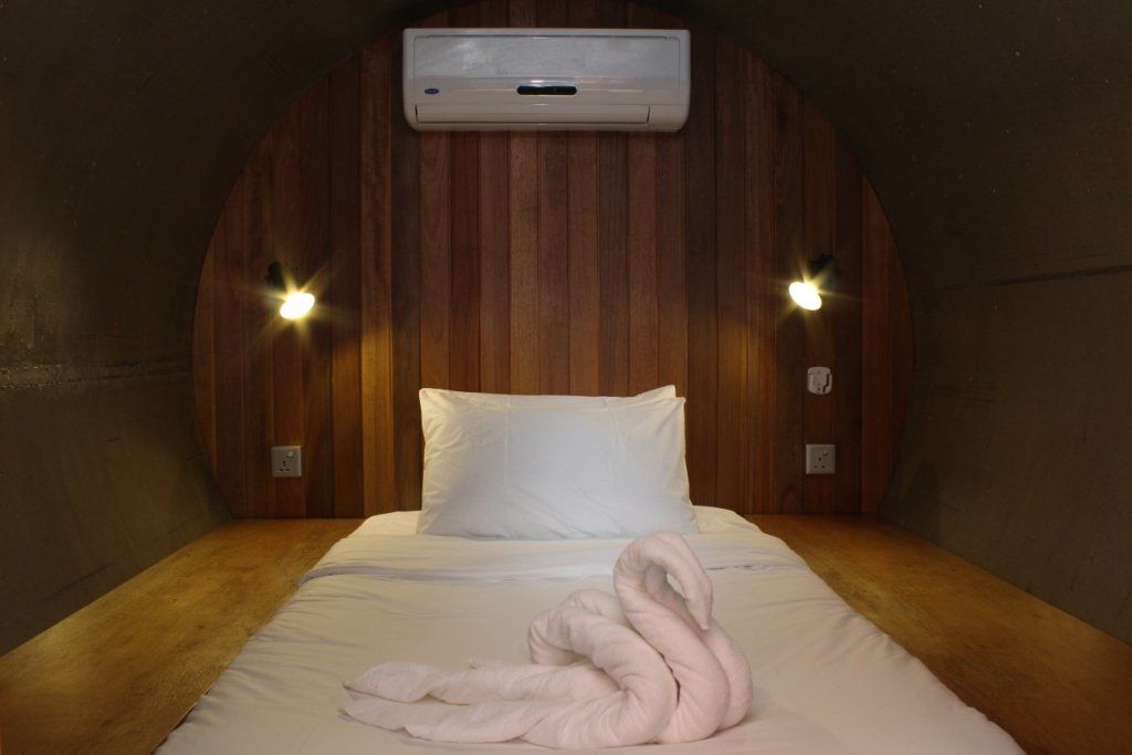 Container Hotel Kuala Lumpur Buitenkant foto