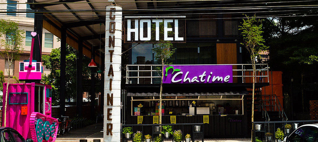 Container Hotel Kuala Lumpur Buitenkant foto