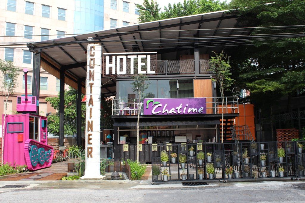 Container Hotel Kuala Lumpur Buitenkant foto
