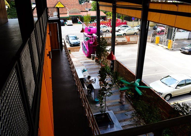 Container Hotel Kuala Lumpur Buitenkant foto